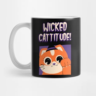 wicked cattitude Mug